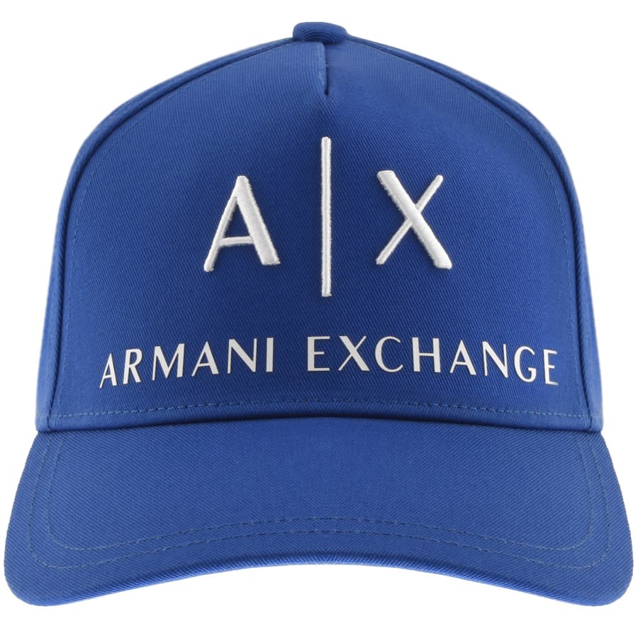 Alternative Image for ProductArmani Exchange logo Baseball Cap Blue1